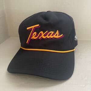 Bad Birdie Texas Rope Snapback Hat Golf Embroidered